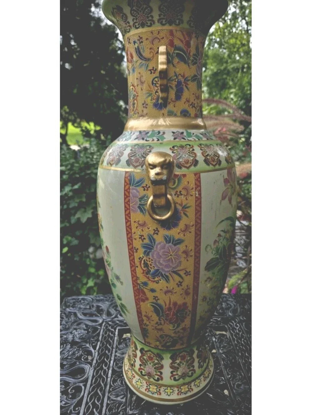 Ornamental Chinoiserie Japanese Culture Tall 24